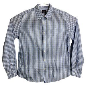 UNTUCKit Mens Button Up Shirt Size XL Slim Fit Plaid Wrinkle Free Long Sleeve